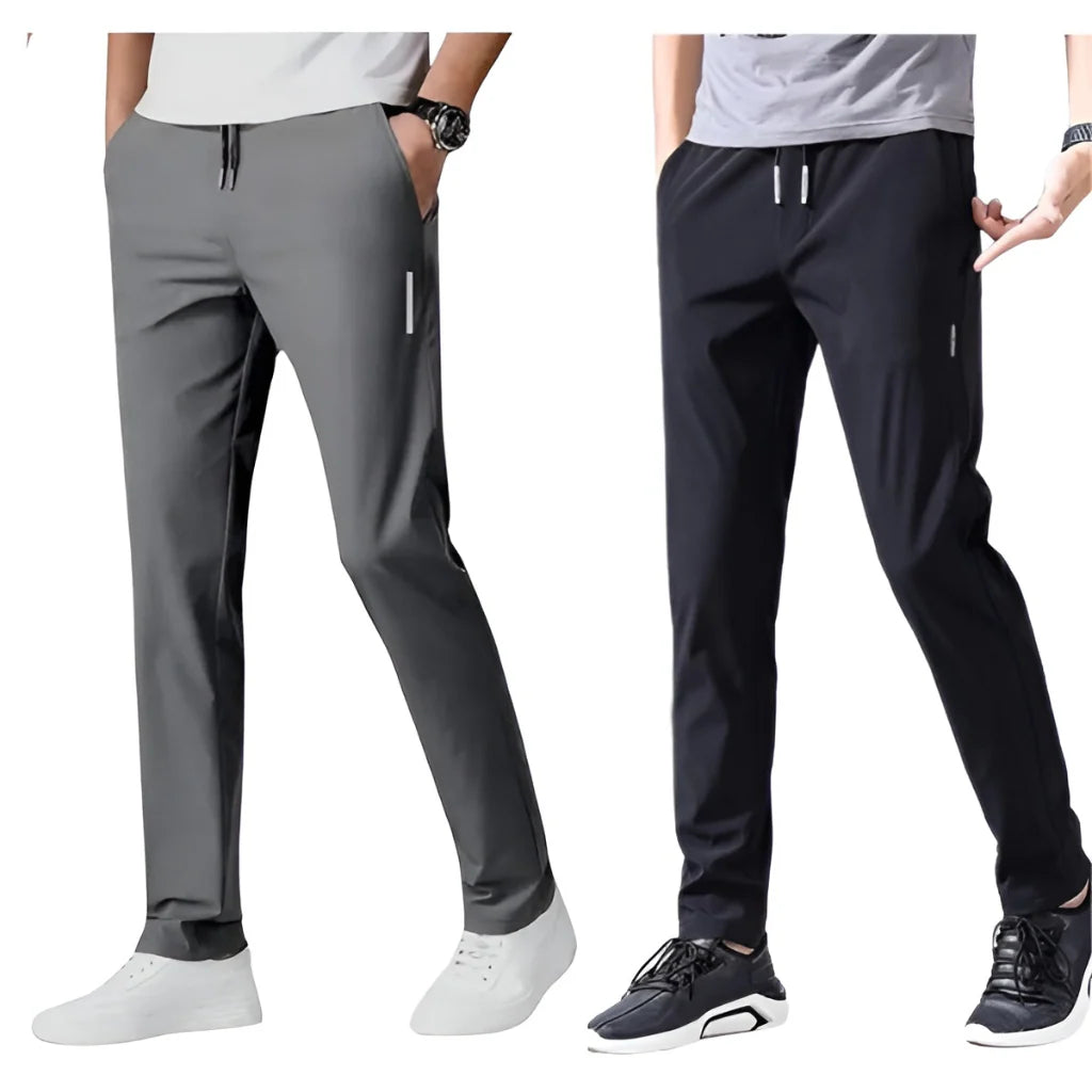 Men's Sports Regular Fit  Pants with Two Side Pockets - Pack of 3